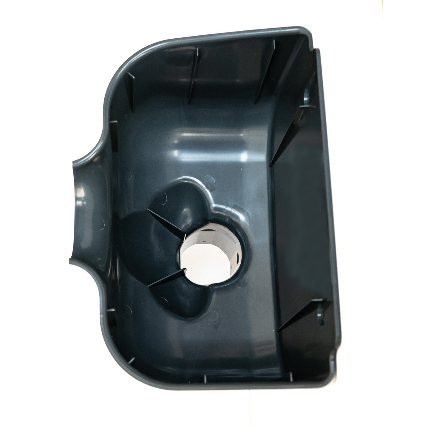 Proper Hopper Grey – Rainwater Hopper Head (65mm / 68mm) Roof-level rainwater hopper head, conductor head, leader head, or scupper box that's designed to maintain water flow under blockage, provide visible overflow warning, and protect the building from sustained hidden water damage.